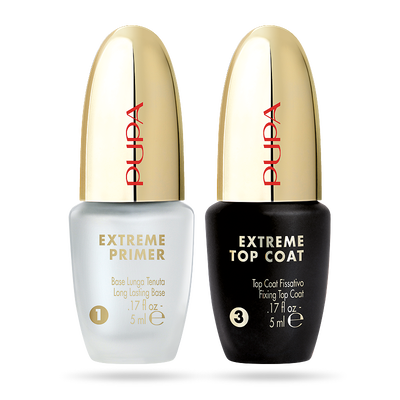 Pupa Kit Extreme Primer + Extreme Top Coat N.001