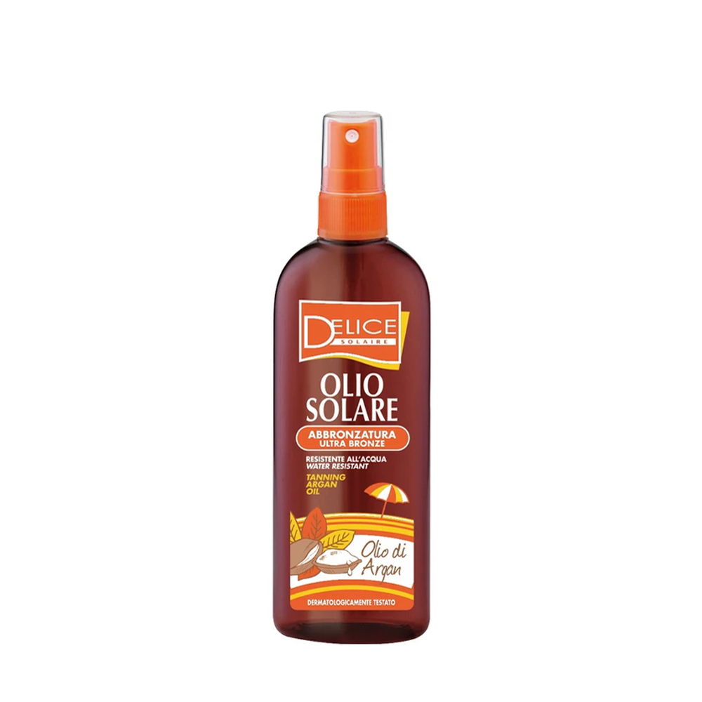 Delice Solaire Olio Abbronzante Spray Intensivo Olio Di Argan 150ml, , large