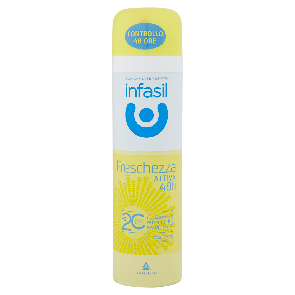 Infasil Deospray Freschezza Attiva 150 ml, , large