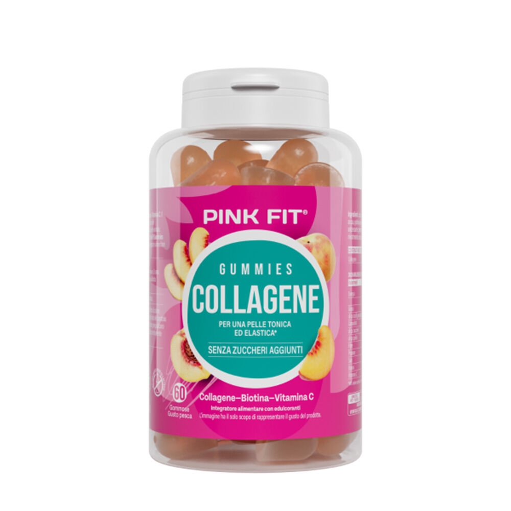 Pink Fit Gummies Collagene 60 Compresse, , large