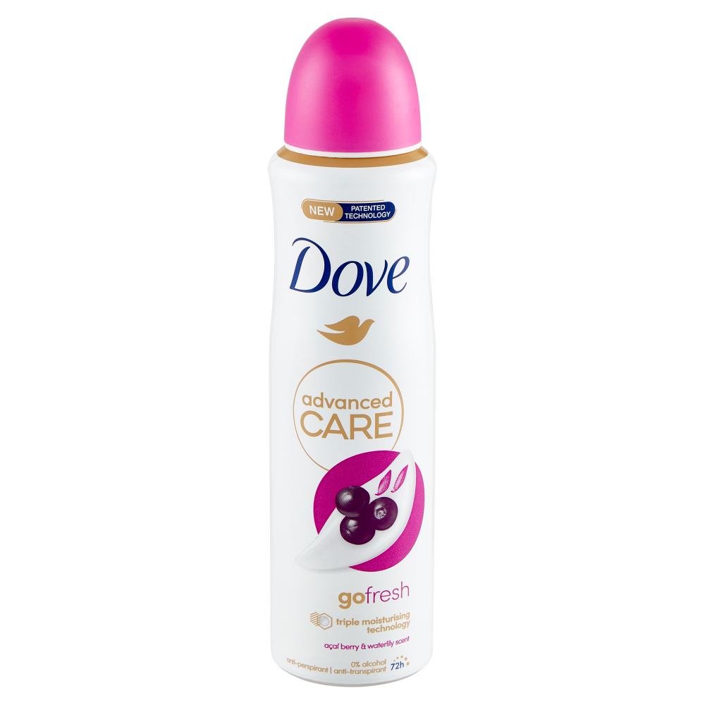 Dove Deo Advanced Care Spray A&ccedil;a&iacute; 150 ml	, , large