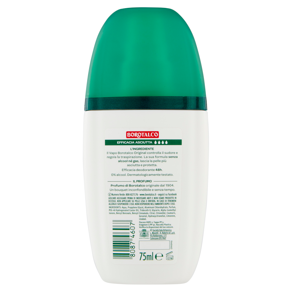 Borotalco Deo Vapo Originale 75ml, , large