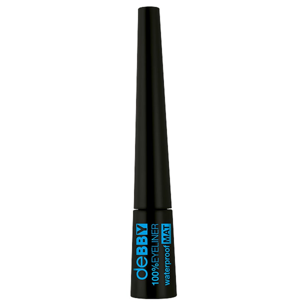 Debby 100% Eyeliner Mat Waterproof, , large