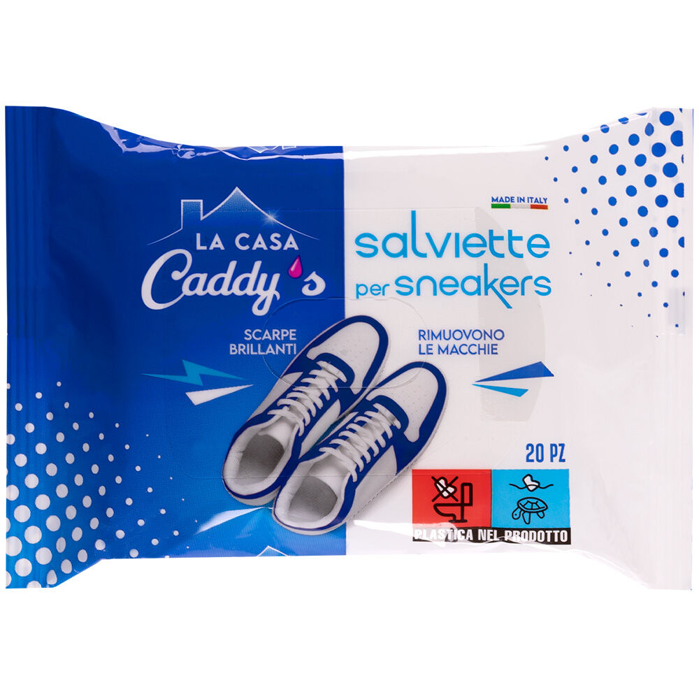 Caddy's Salviette Sneakers 20 Pezzi , , large