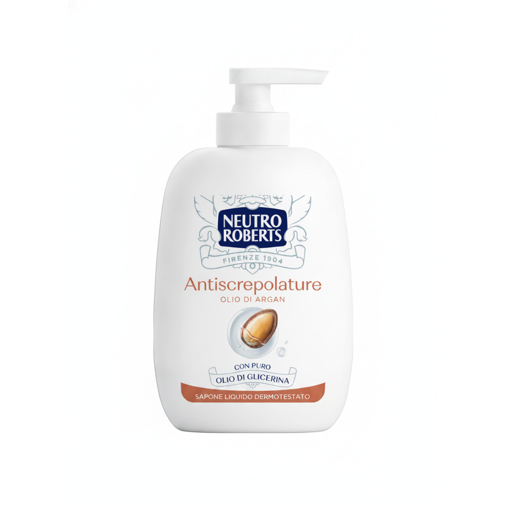Neutro Roberts Antiscrepolature con Olio di Argan Sapone Liquido 200 ml, , large