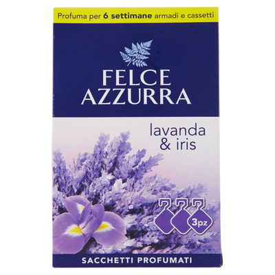 Felce Azzurra Sacchetti Profuma Biancheria 3 Pezzi