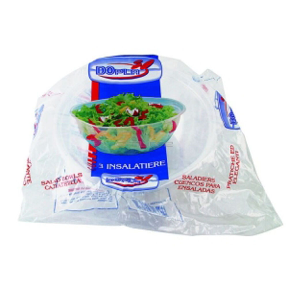 Dopla Insalatiere Riutilizzabili 2L 3 pz, , large