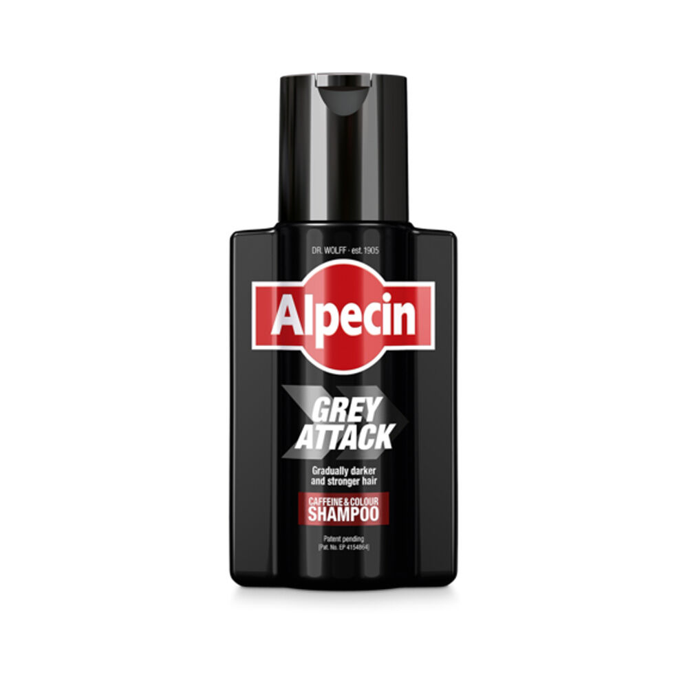 Alpecin Grey Attack Caffeine & Colour Shampoo 200 ml, , large