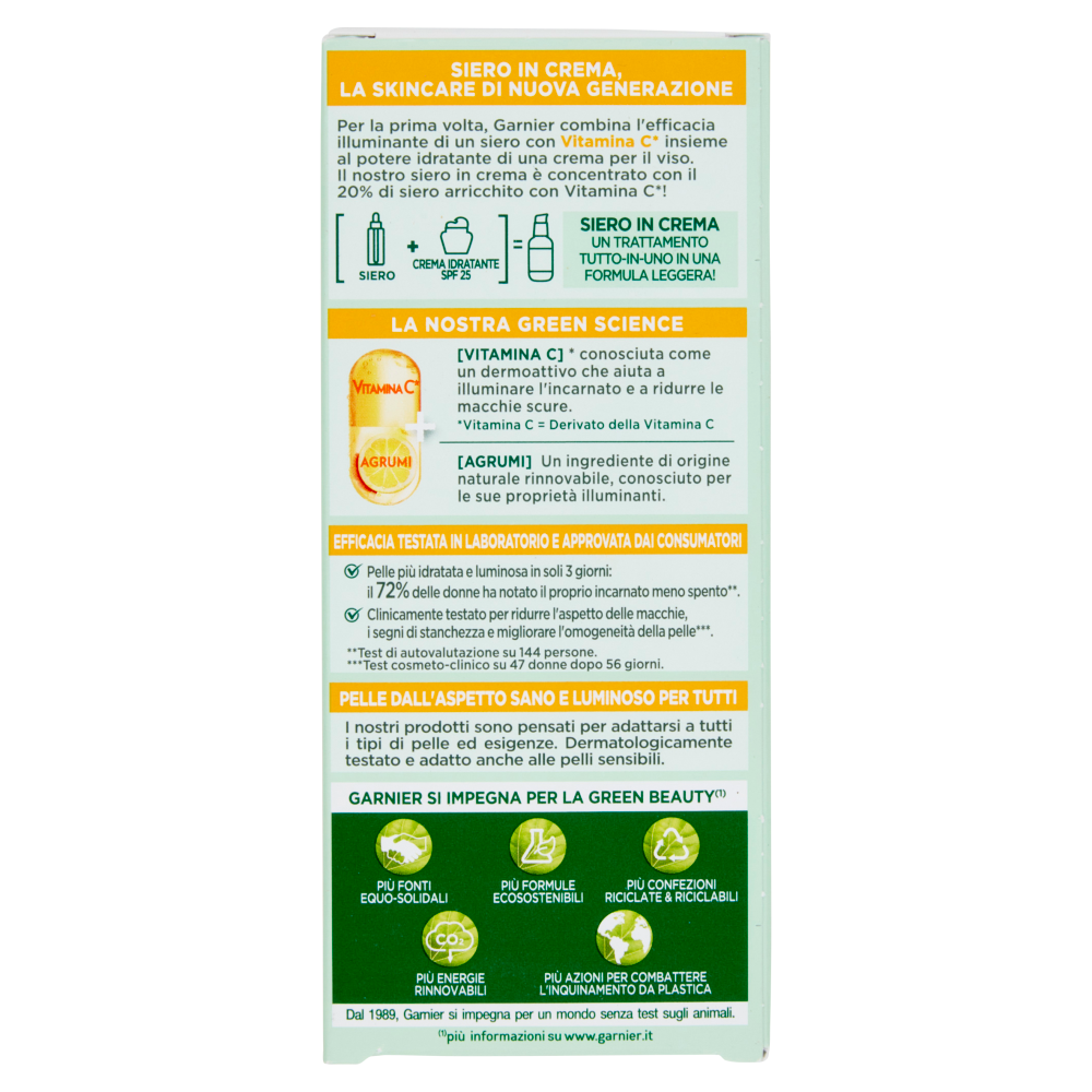 Garnier SkinActive Siero in Crema Vitamina C Illuminante 50 ml, , large