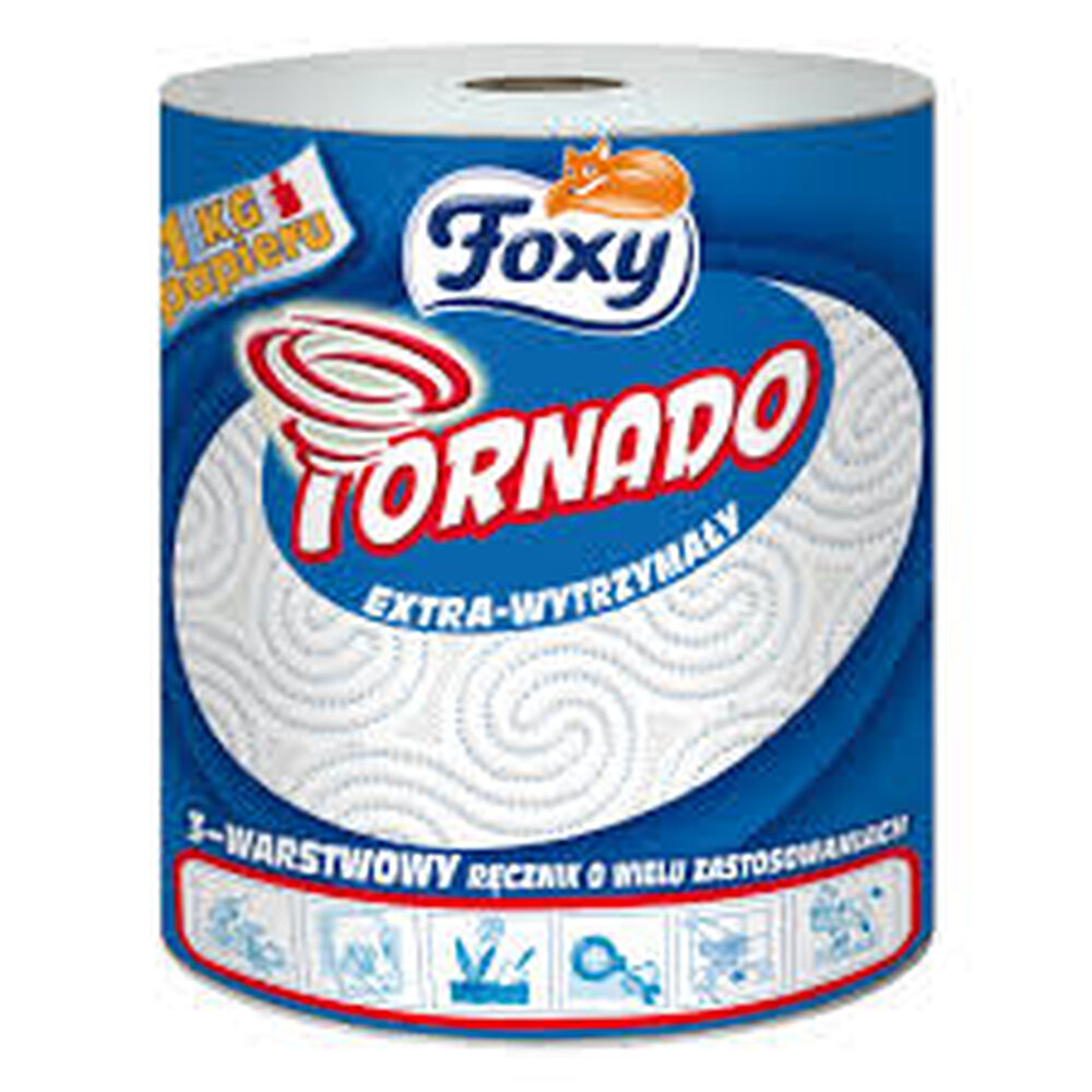 Foxy Tornado Blu Bobina 300 Strappi, , large