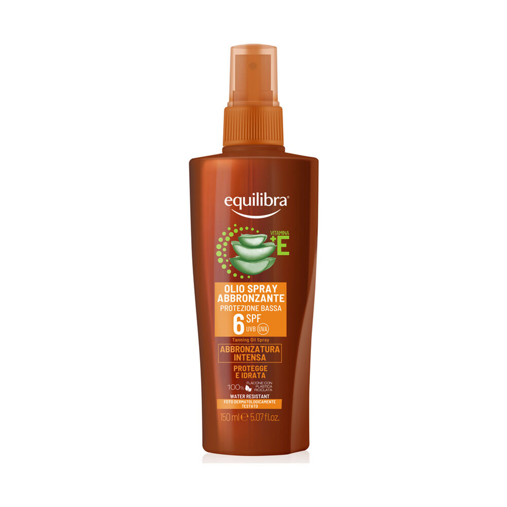 Equilibra Olio Spray Abbronzante SPF 6 150ml	, , large