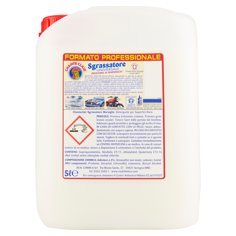 Chanteclair Sgrassatore Marsiglia 5000 ml, , large