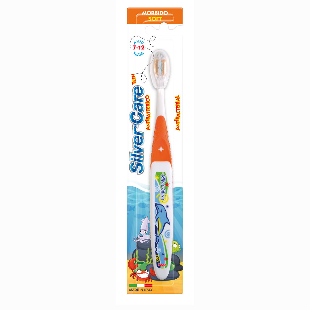 Silver Care Spazzolino 7-12 Anni Colori Assortiti, , large