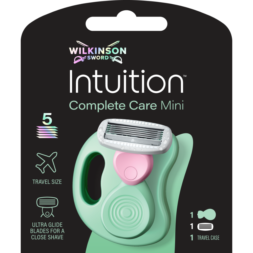 Wilkinson Sword Intuition Complete Care Mini Rasoio Portatile, , large