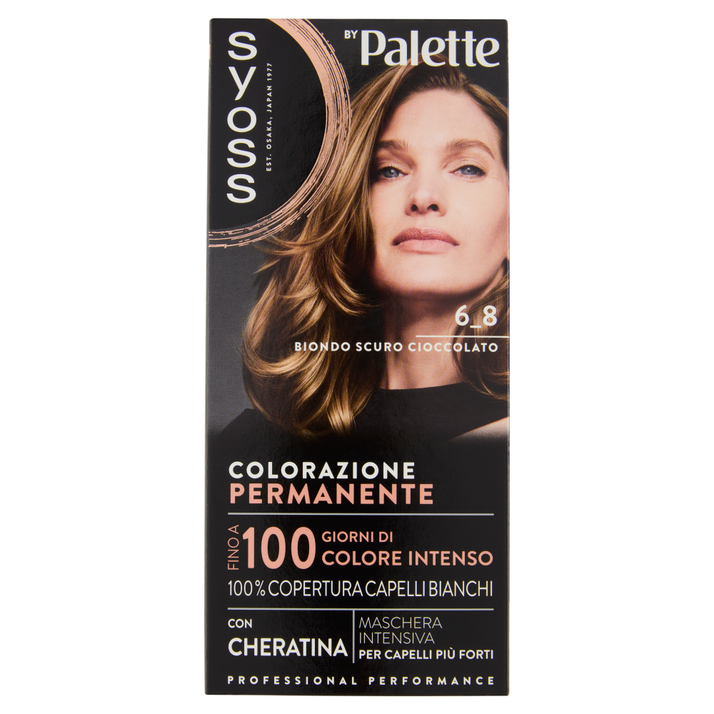 Syoss By Palette Colorazione Permanente 6.8 Biondo Scuro, , large
