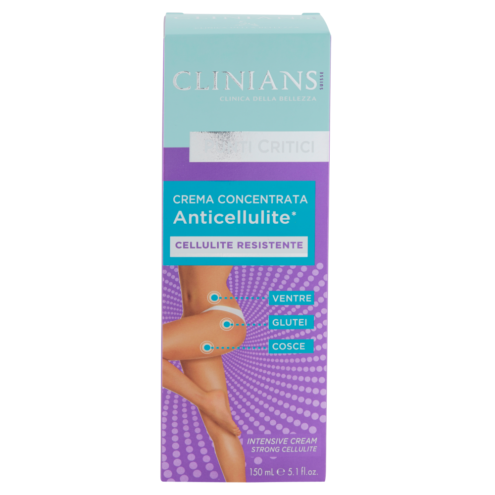 Clinians Punti Critici Crema Concentrata Anticellulite 150 ml, , large
