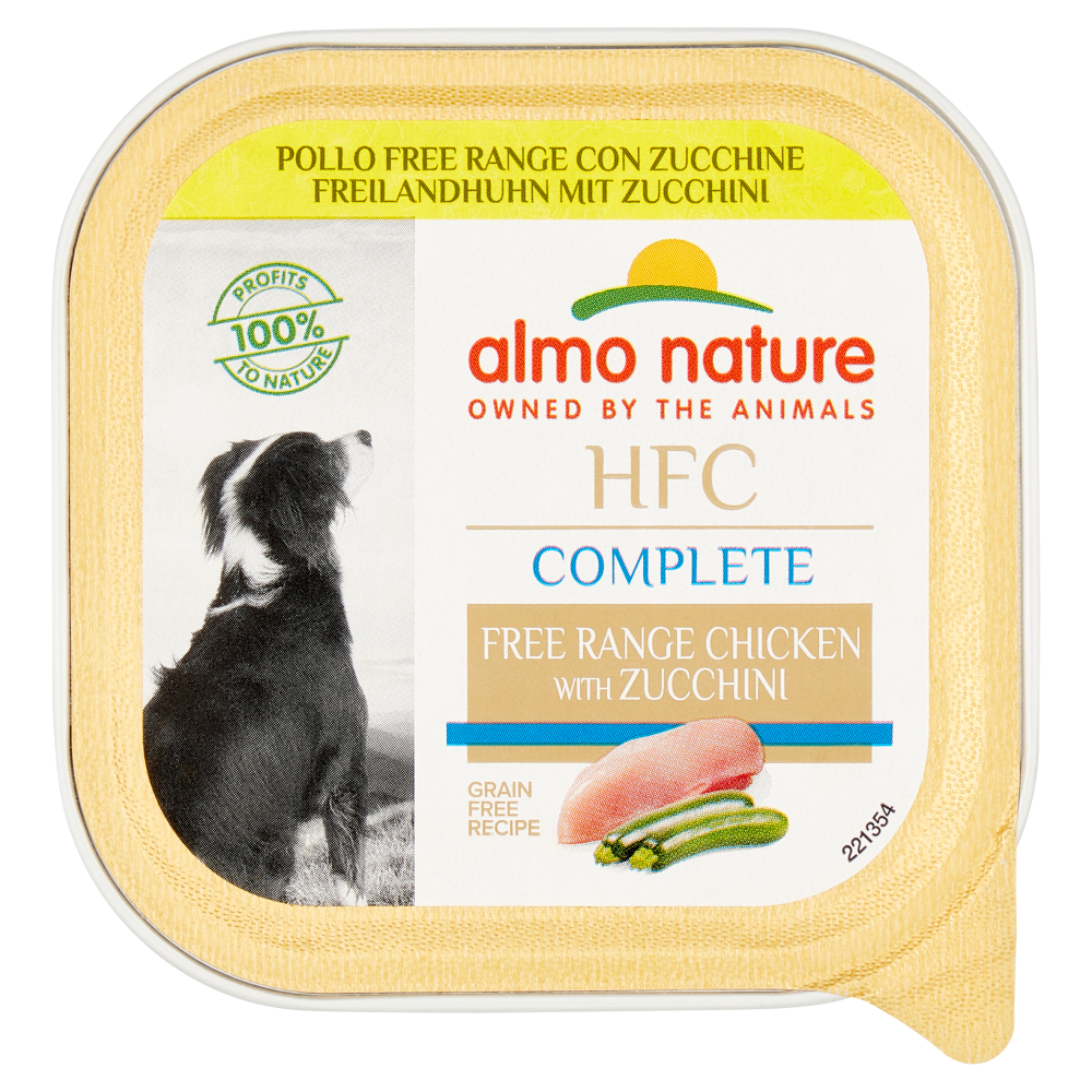 Almo Nature HFC Complete Pollo Free Range con Zucchine 85 g, , large