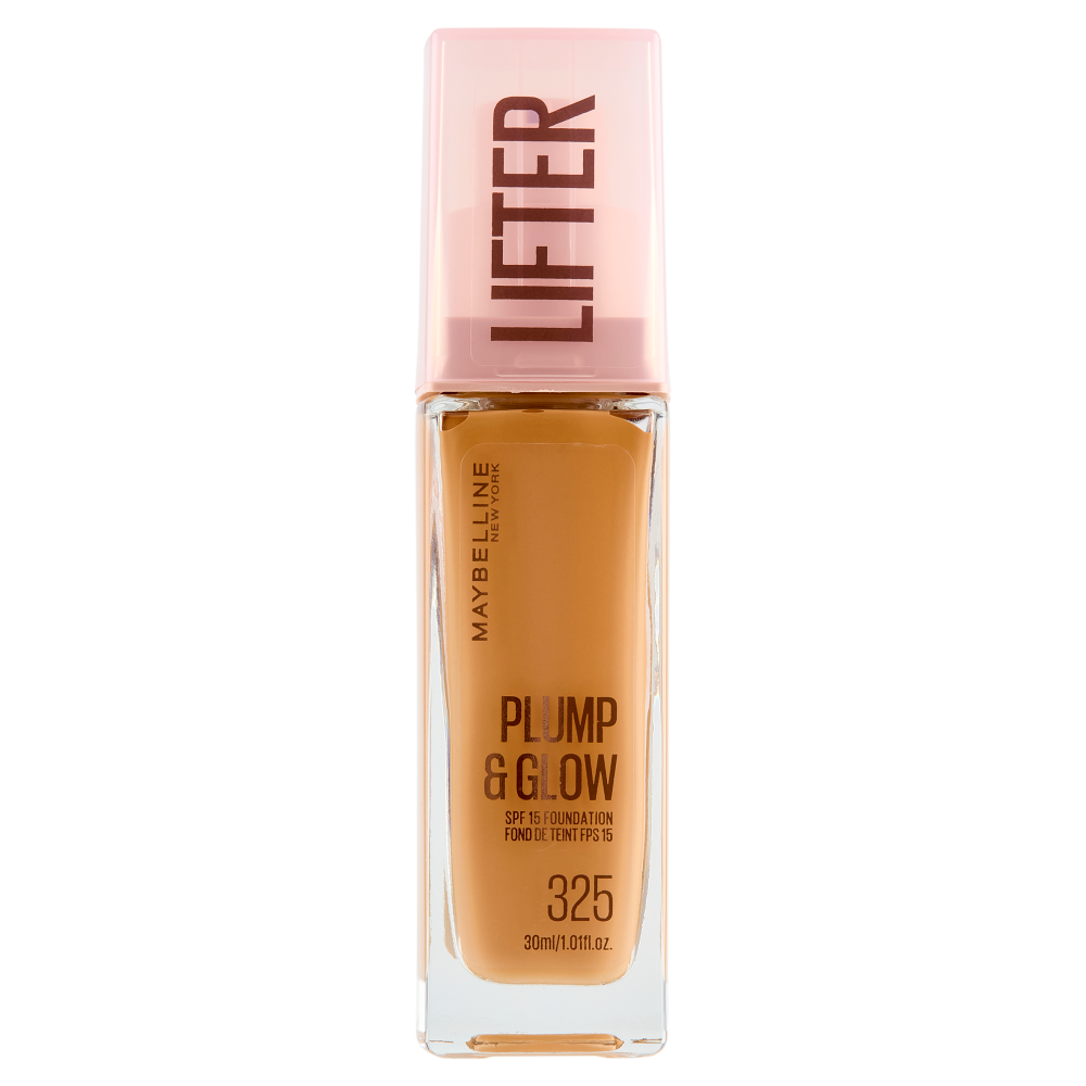 Maybelline Lifter Plump & Glow Fondotinta N.325, , large