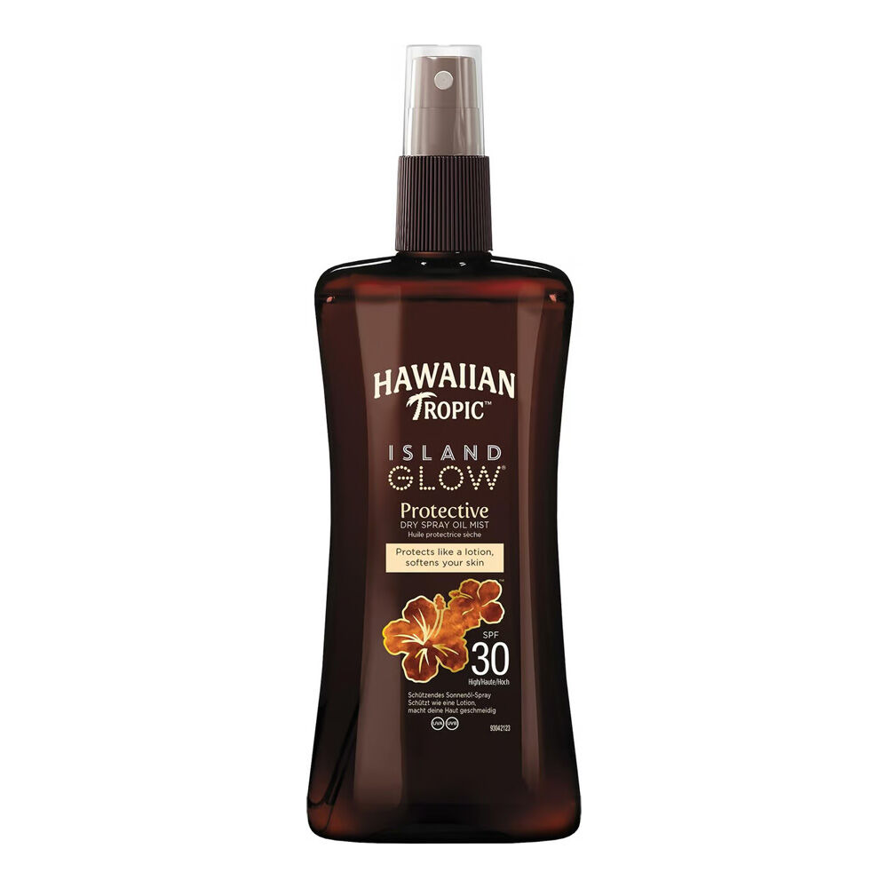 Hawaiian Tropic Glowing Protection Dry Oil Spray SPF30 &ndash; 200 ml, , large