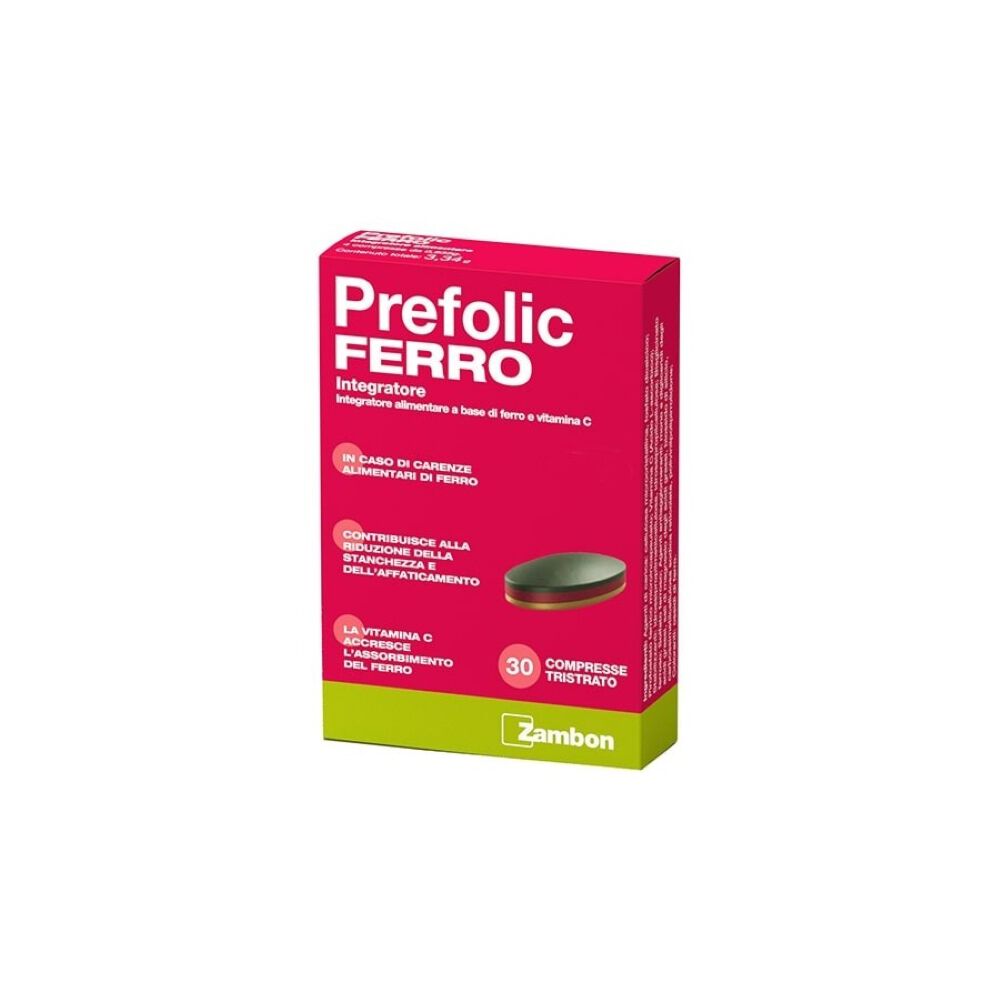 Prefolic Ferro 30 Compresse, , large