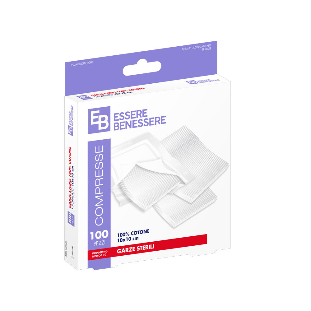 Essere Benessere Compresse 100 Garze, , large