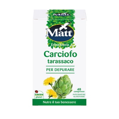 Matt Carciofo Tarassaco 40 Compresse