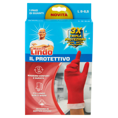Mastro Lindo Guanti il Protettivo Taglia L 1 Paio