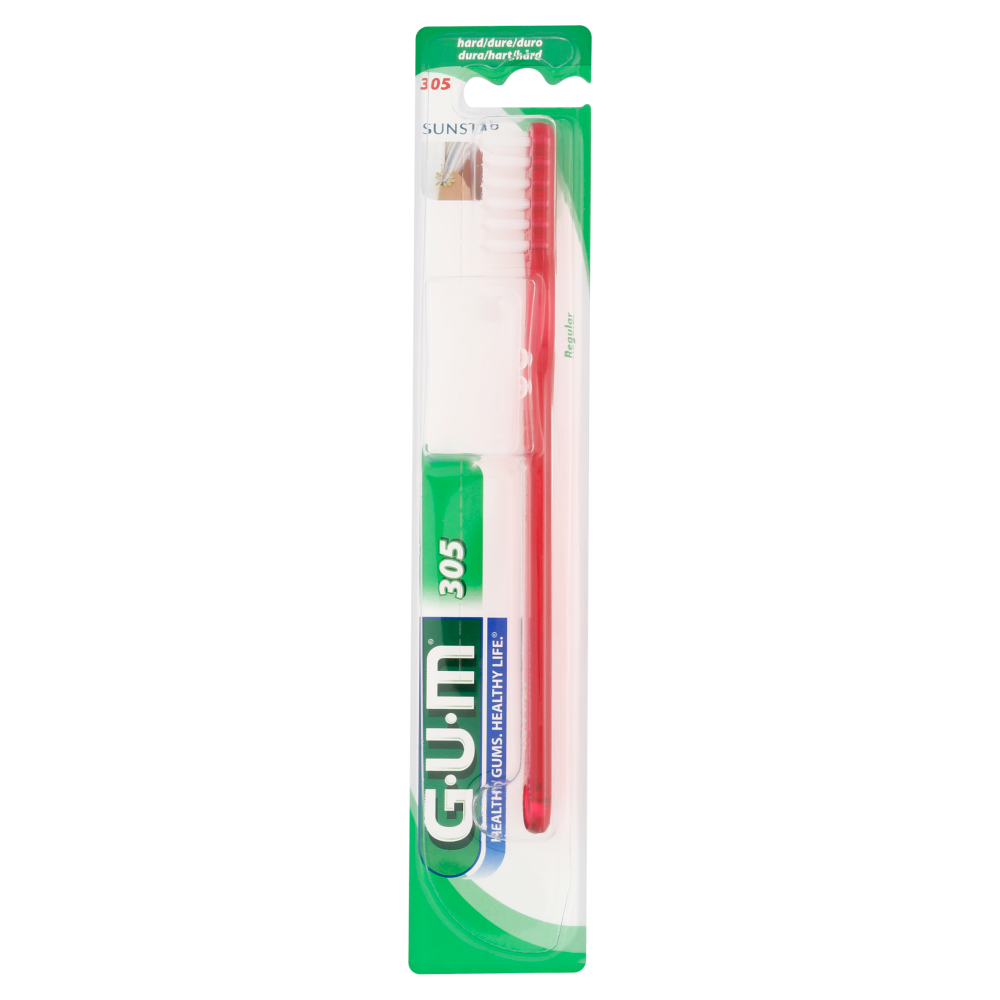 Gum 305 Spazzolino Duro, , large
