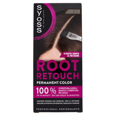 Syoss Root Retouch Permanent Color Castano Scuro