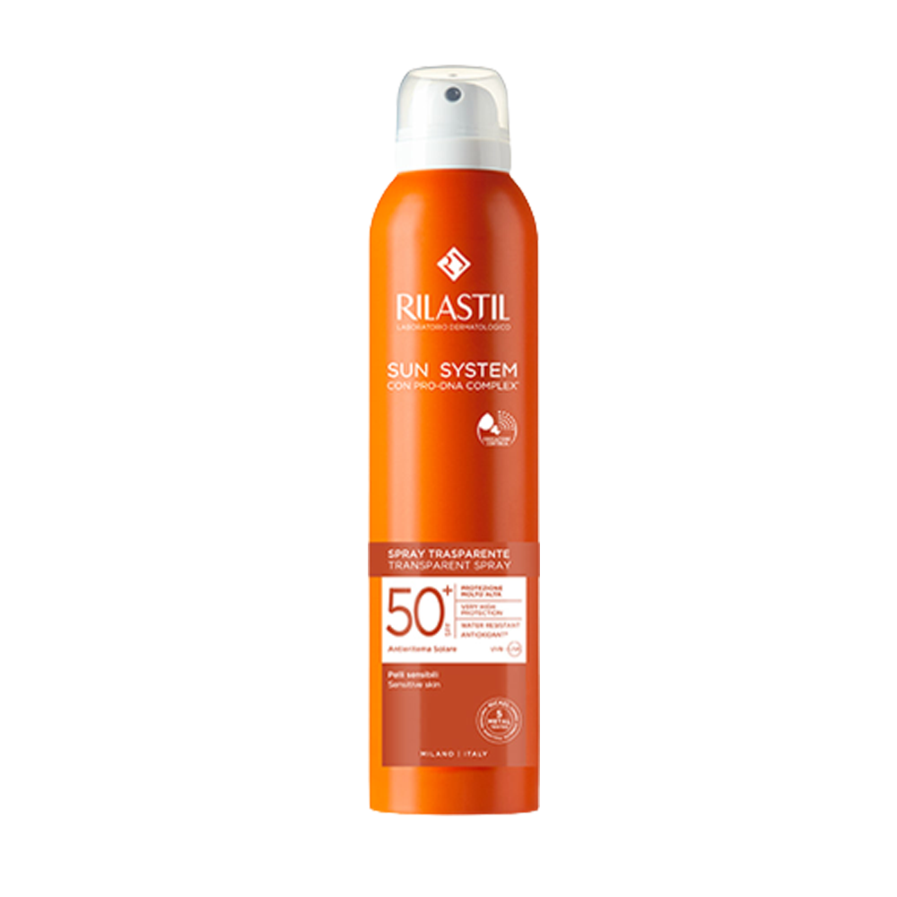 Rilastil Sun System Spray Transparent Spf 50 + 200 ml, , large