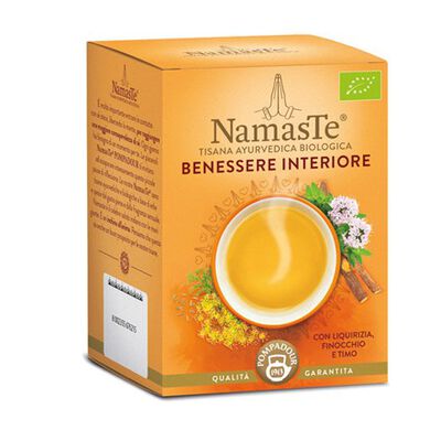 Pompadour Namaste Tisana Benessere Interiore 15 Bustine
