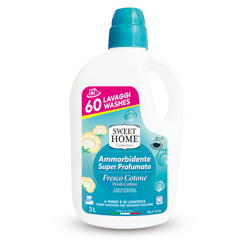 Sweet Home Ammorbidente Super Profumato Fresco Cotone 60 Lavaggi, , large
