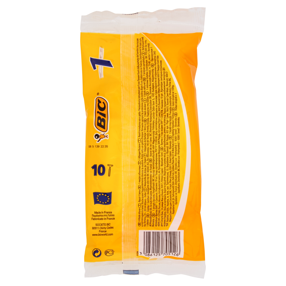 Bic Rasoio Monolama 10 Pezzi, , large