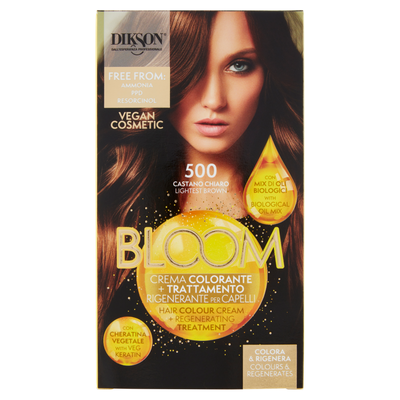 Dikson Bloom 2in1 Crema Colorante Castano Chiaro N.500