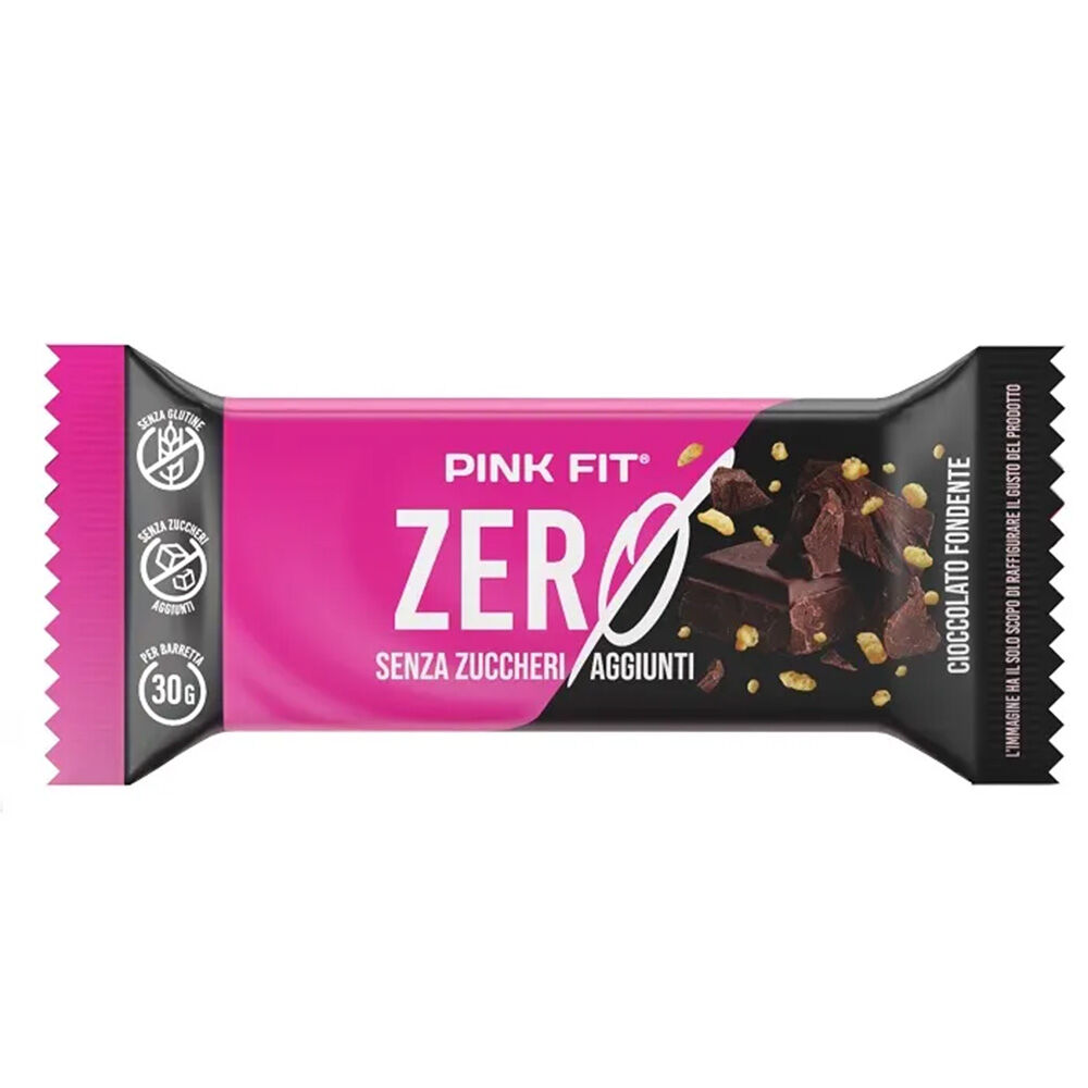 Pink Fit Zero Cioccolato Fondente 30g, , large