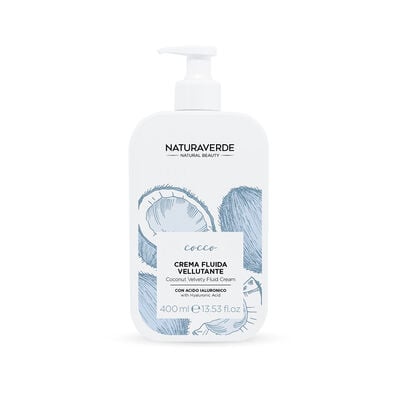 Naturaverde Crema Corpo Rinfrescante e Idratante Cocco 400 ml