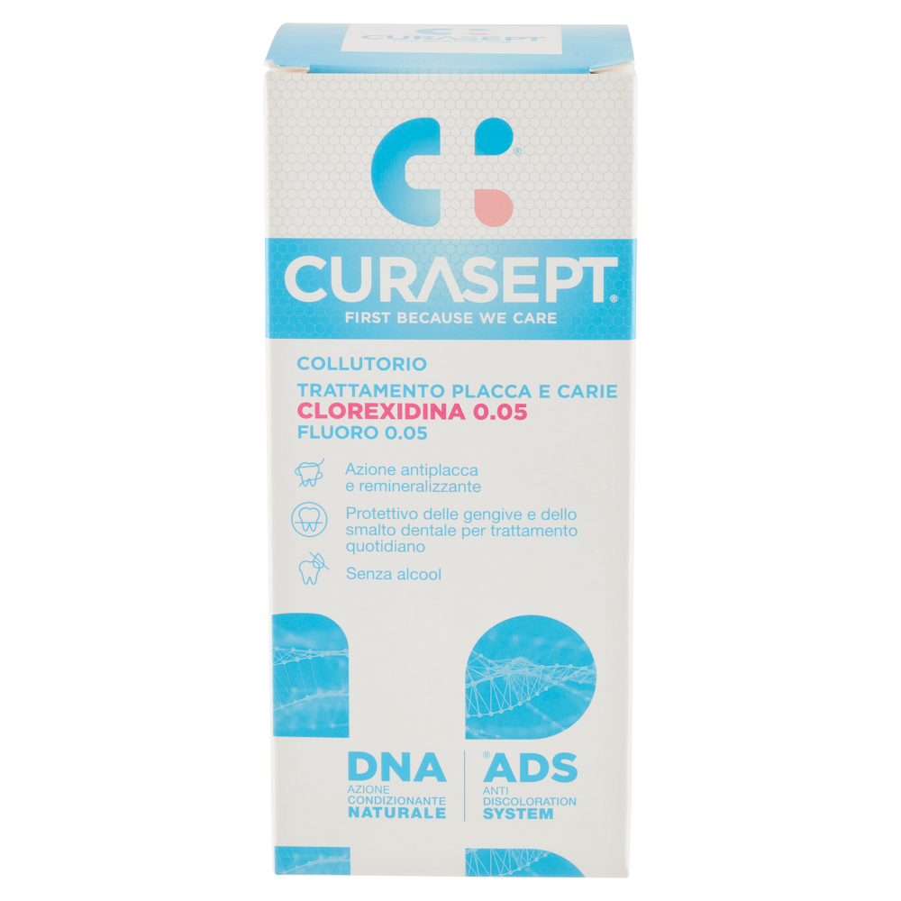 Curasept Collutorio Trattamento Placca e Carie Clorexidina 0.005 200 ml, , large