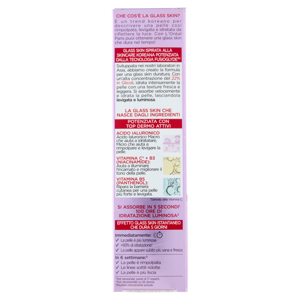 L'Or&eacute;al Paris Revitalift Filler Glass Skin Fluido Idratante 50 ml, , large