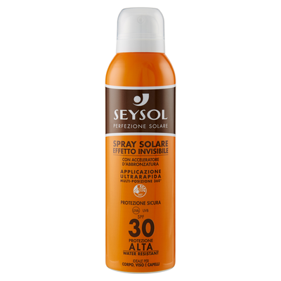 Seysol Spray Solare Effetto Invisibile Spf 30 150 ml