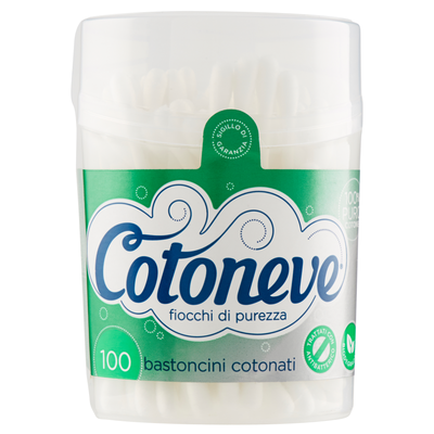 Cotoneve Bastoncini Cotonati 100 Pezzi