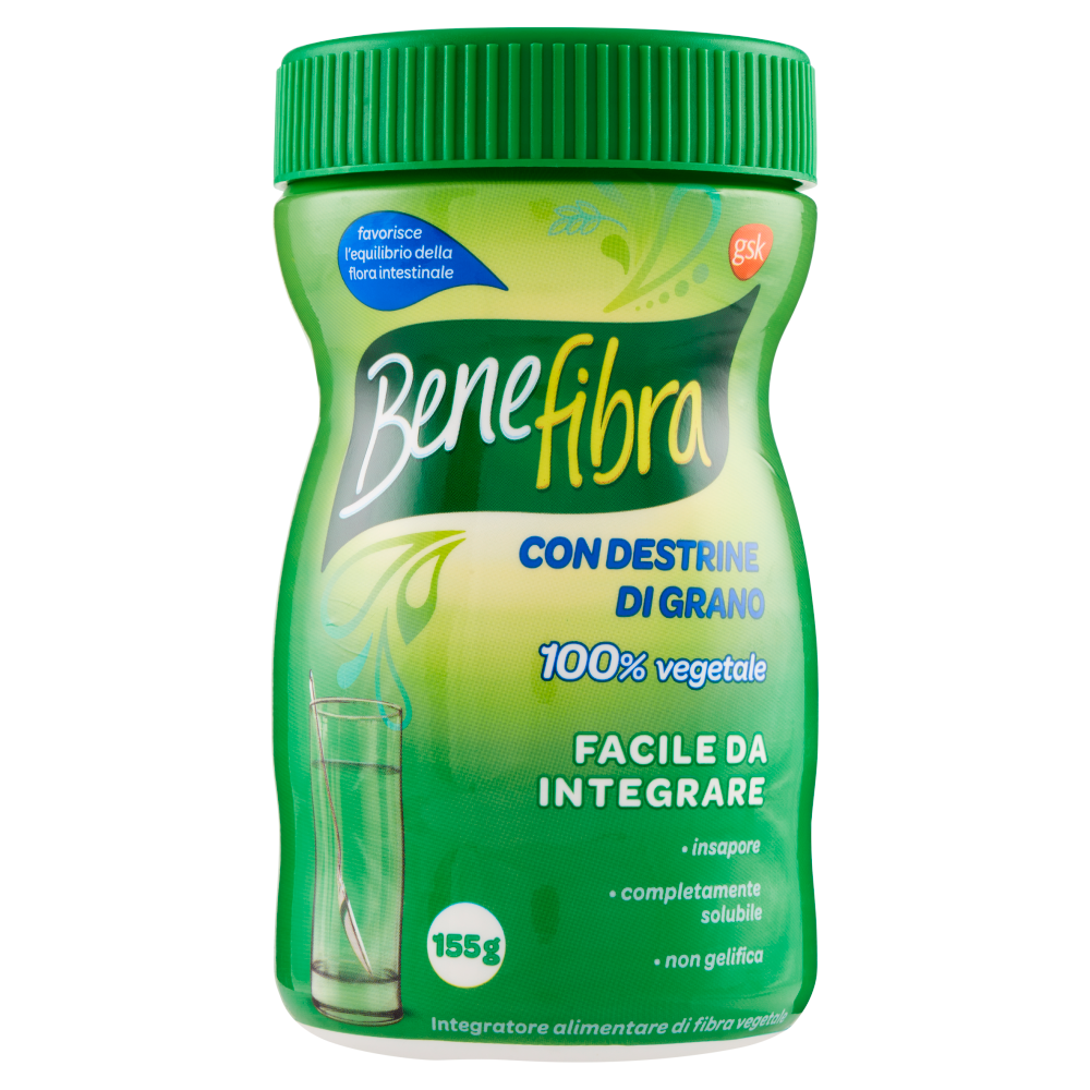 Benefibra Integratore di Fibre Alimentari integratore Intestino Insapore 155 g, , large