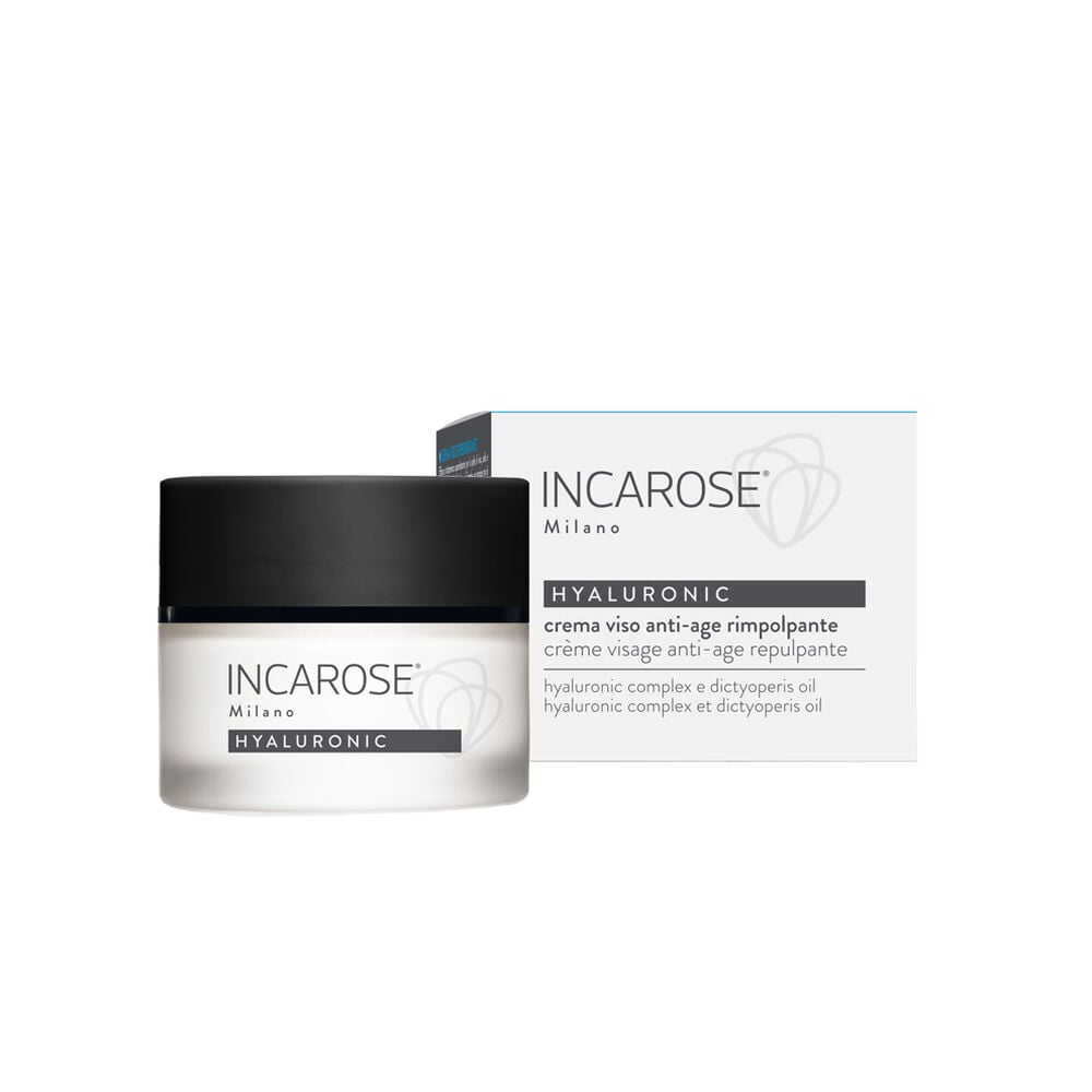 Incarose Hyaluronic Crema Viso Anti-Age Rimpolpante 50 ml, , large