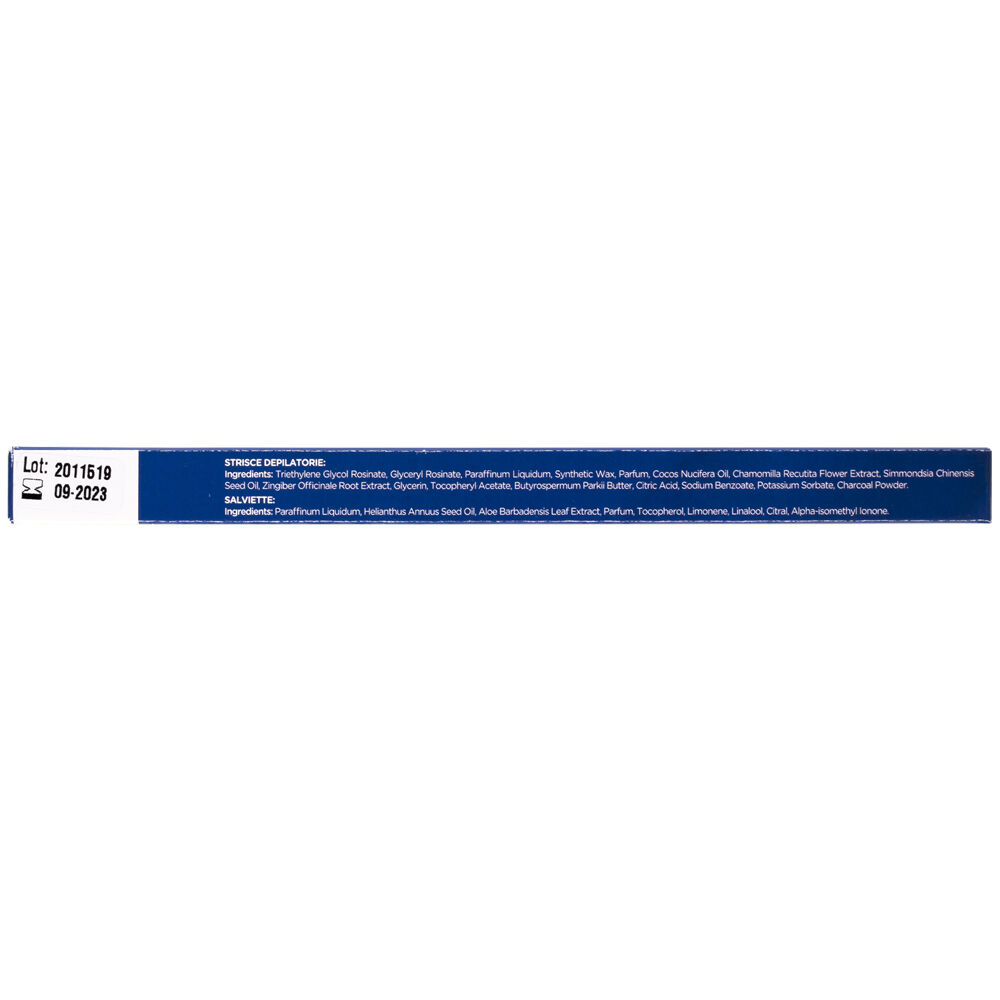 Caddy's Strisce Depilatorie Purificanti Corpo 8 Pezzi + 2 Salviette Post-Epilazione, , large