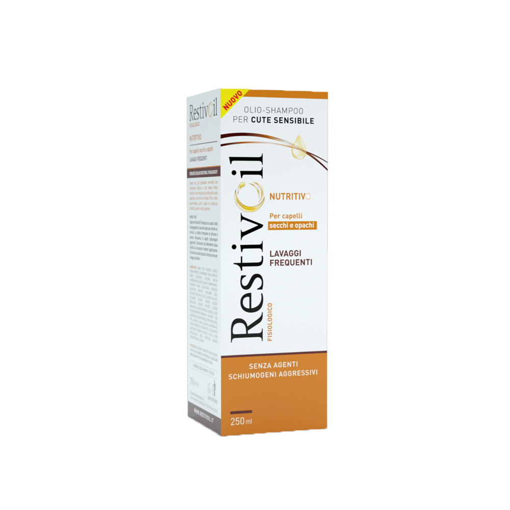 RestivOil Nutritivo Olio-Shampoo per Cute Sensibile 250 ml, , large