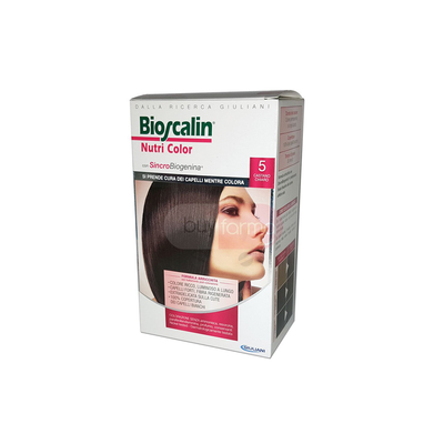 Bioscalin Nutri Color Colorazione Permanente Castano Chiaro N.5