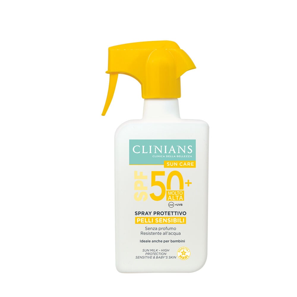 Clinians Solare Spray Trigger Protettivo Pelli Sensibili Spf50+ 250ml, , large