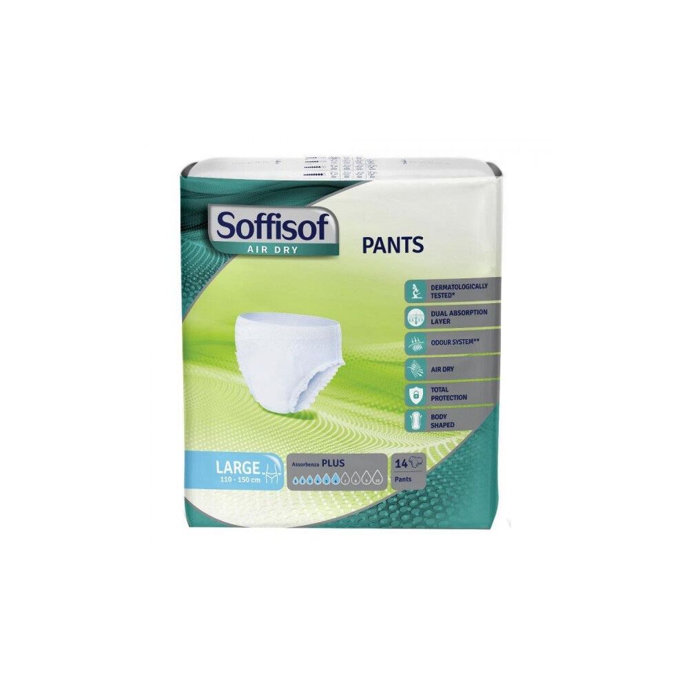 Soffisof Pants Plus Taglia L 14 pz	, , large