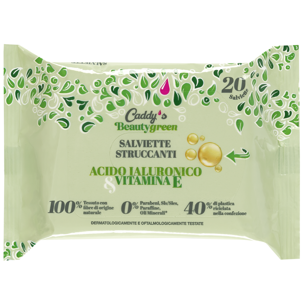 Caddy&rsquo;s Beauty Salviette Struccanti 20pz, , large