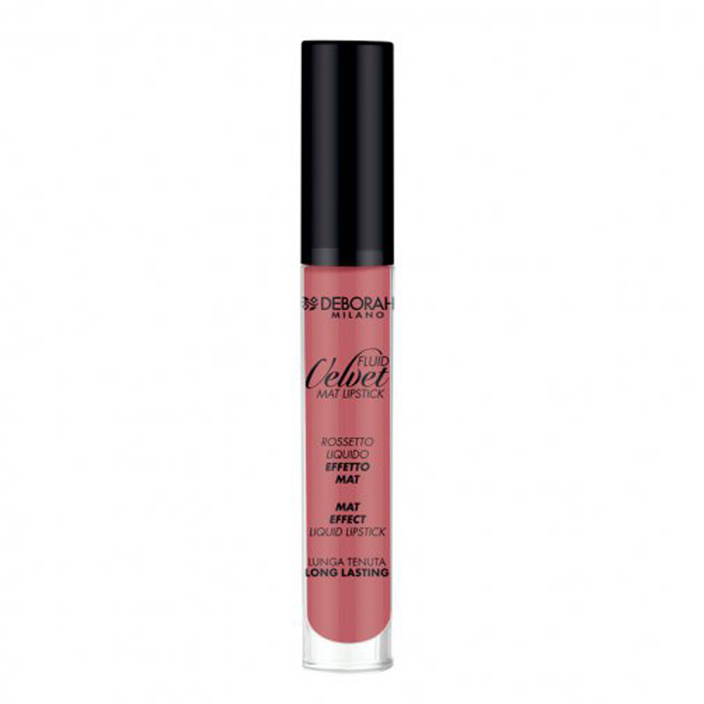 Deborah Fluid Velvet Lipstick Mauve N.19, , large