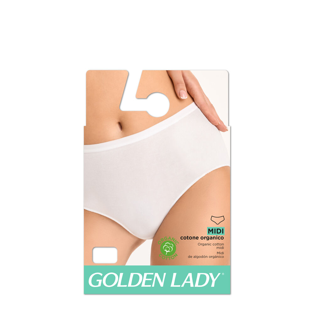 Golden Lady Slip Midi Bianco Taglia 4-L, , large